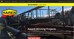 Desktop Screenshot of harenconstruction.com